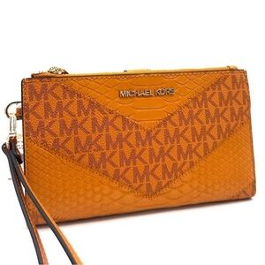 Michael Kors Large Double Zip Wallet
Wristlet Cider Multi